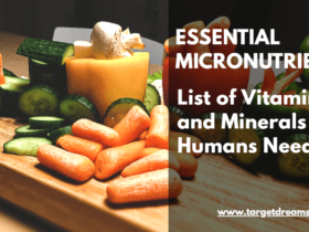 List of Vitamins and Minerals Humans Need